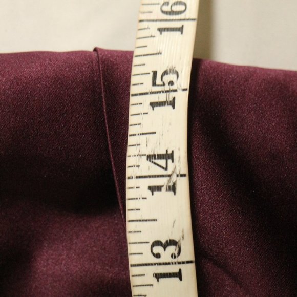 ALFRED ANGELO Grape Sleeveless One-Shoulder Dress Size 6 US - Picture 10 of 10